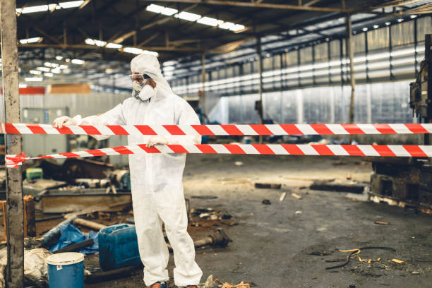 Professional Odor Removal technician working in Durham, CA